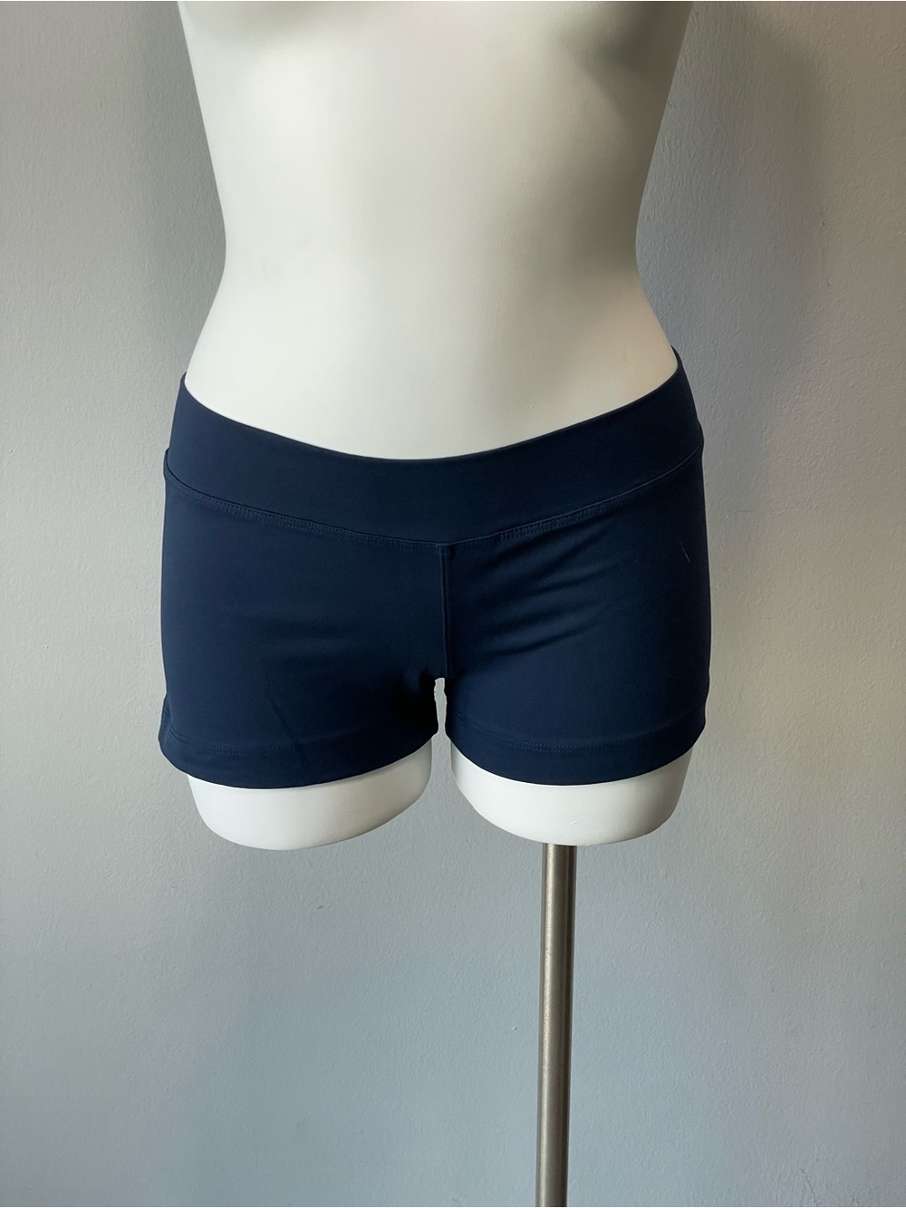 Hard Tail Navy Athletic Shortie Shorts